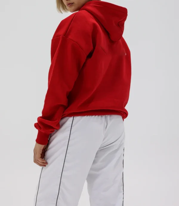 Apple Red Oversized Hoodie New