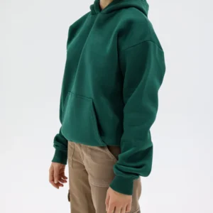 Classic Bottle Green Oversized Hoodie