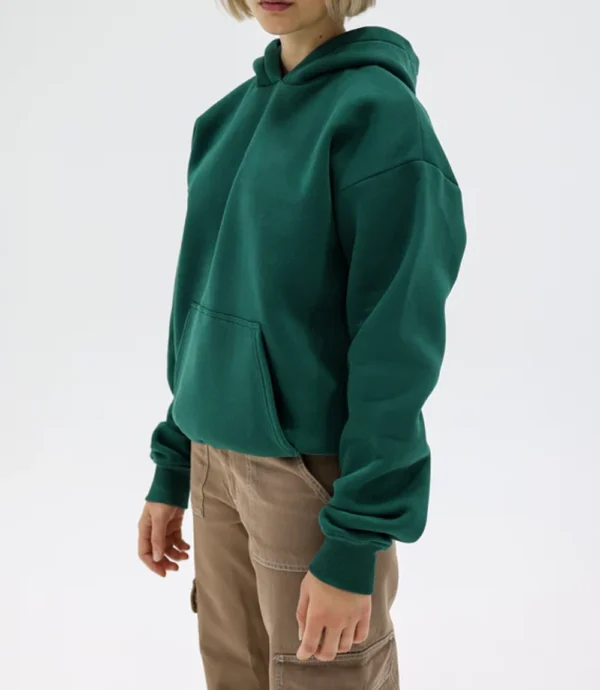 Classic Bottle Green Oversized Hoodie