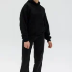 Classic Black Oversized Hoodie