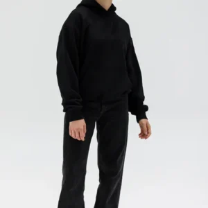 Classic Black Oversized Hoodie