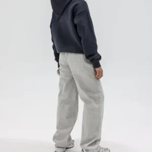 Oversized Pullover Hoodie Dark Grey