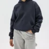 Oversized Pullover Hoodie Dark