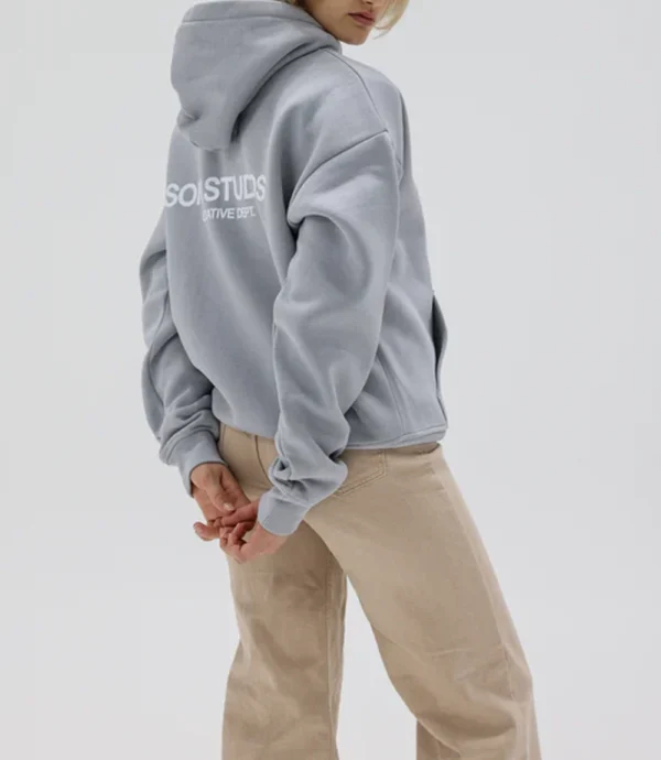 New Era Grey Cloud Oversized Hoodie