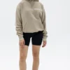 New Studio Beige Pullover Hoodie Women