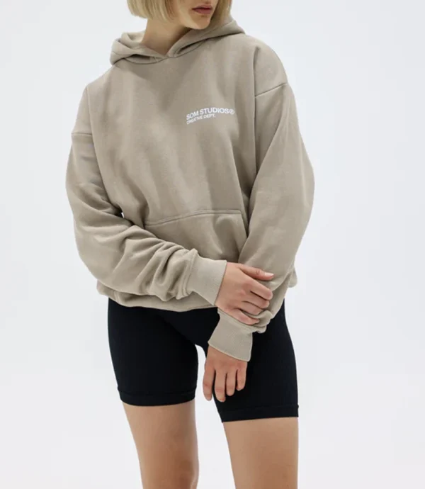 Studio Beige Pullover Hoodie