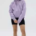 Vanda Purple Pullover Oversized Hoodie