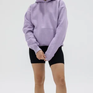 Vanda Purple Pullover Oversized Hoodie