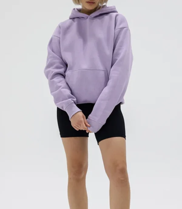 Vanda Purple Pullover Oversized Hoodie